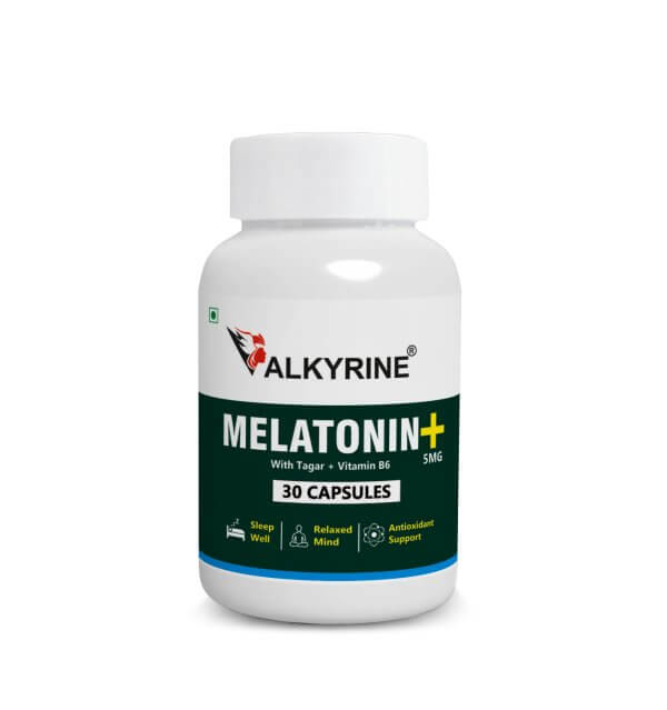 Valkyrine Melatonin 5mg - Pharmaceutical-Grade Sleep Support