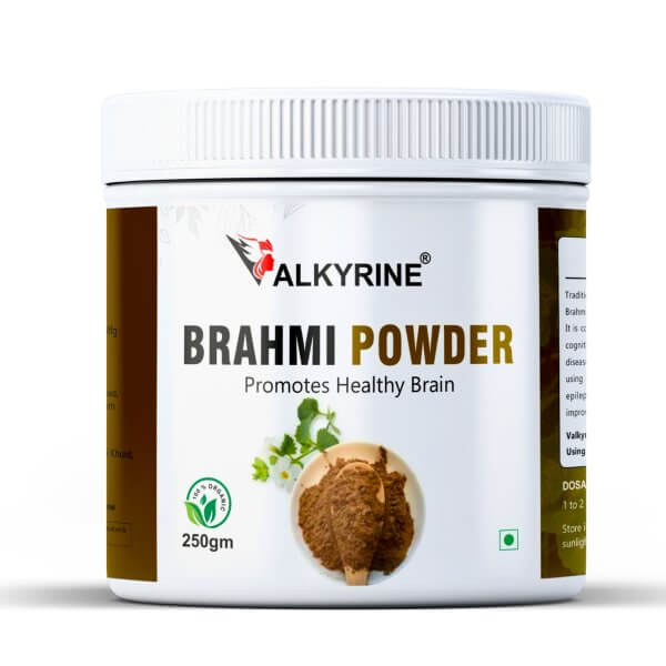 Premium Brahmi Powder Jar - Clinically Validated Nootropic