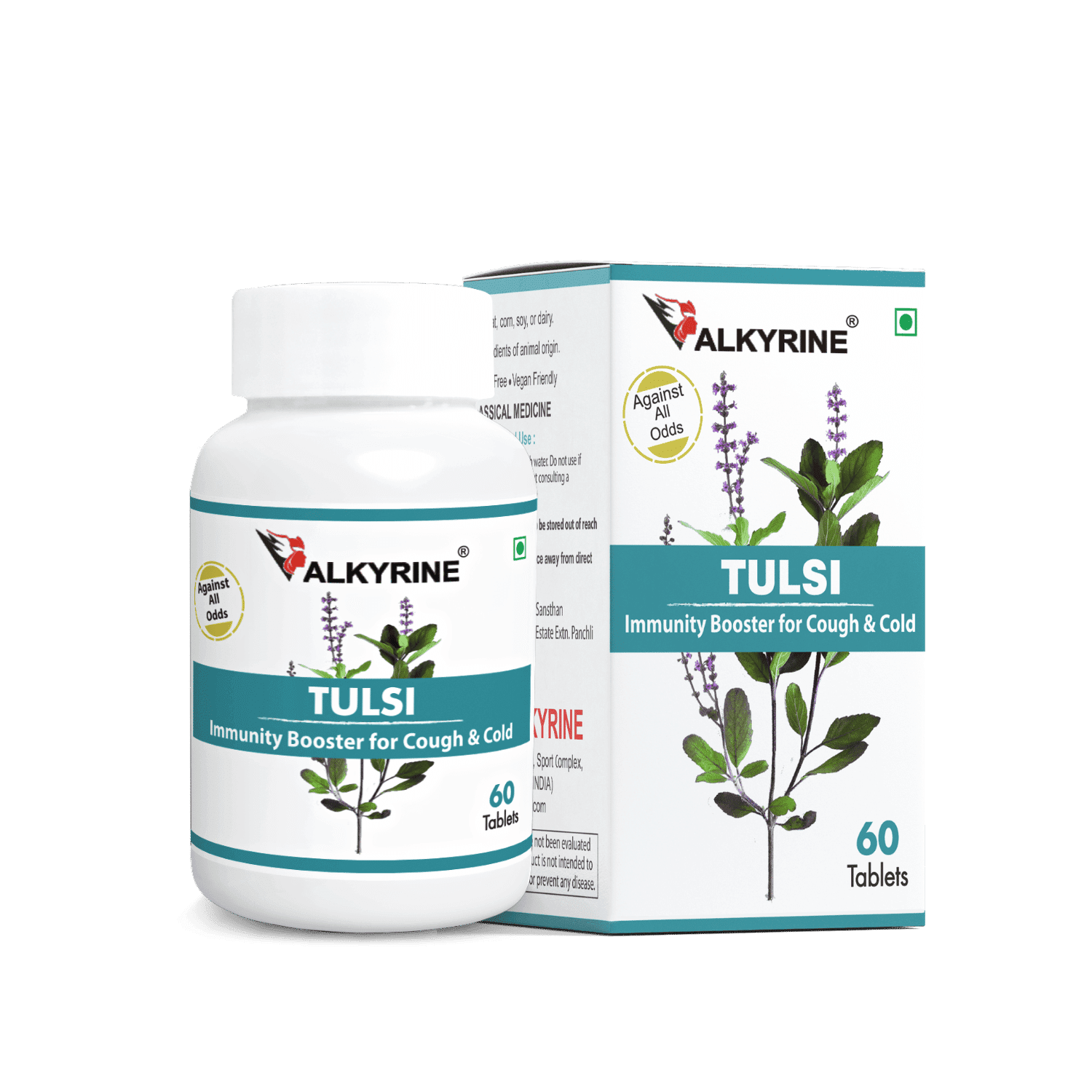 tulsi tablets Valkyrine Tulsi Tablets - Holy Basil Adaptogen