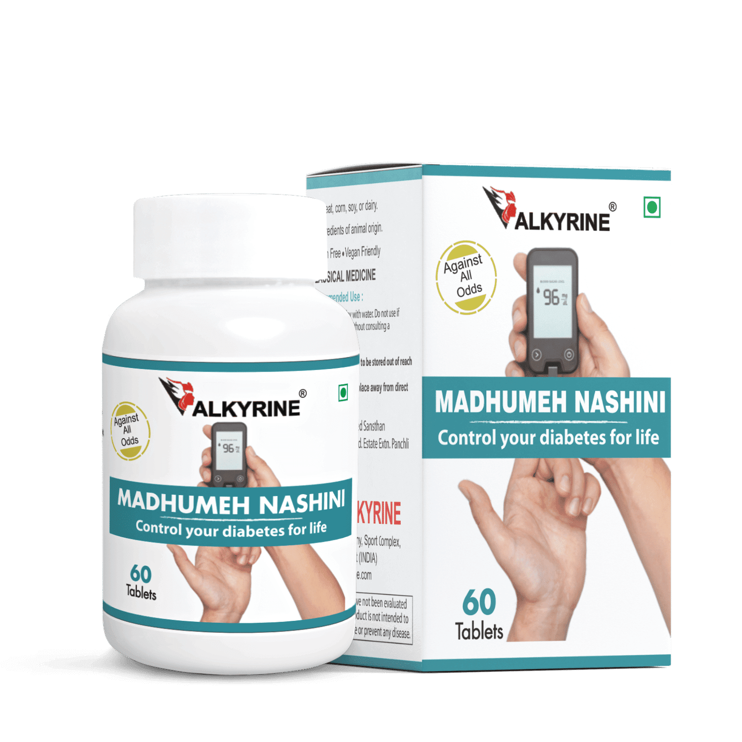 Valkyrine Madhumeh Nashini - Ayurvedic Sugar Balance Tablets