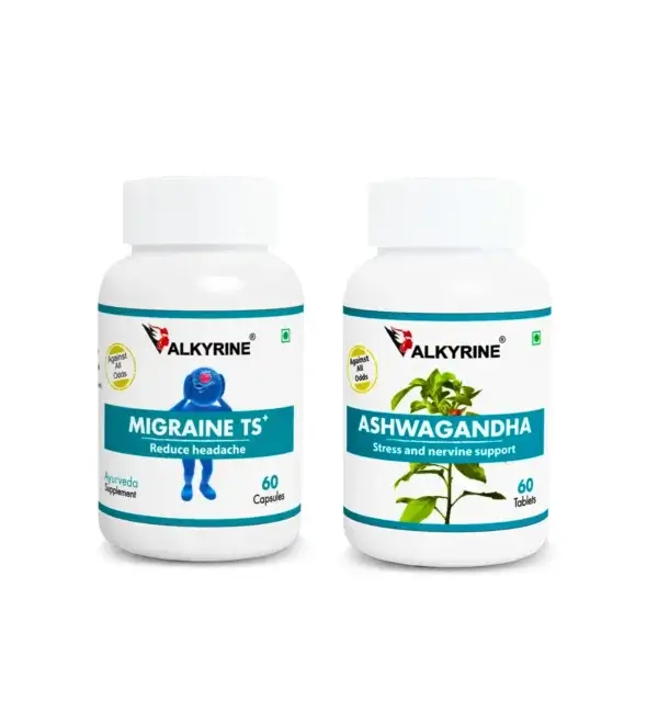 Migraine Care Kit, For reduce headache(Migraine and Ashwagandha) - Image 1