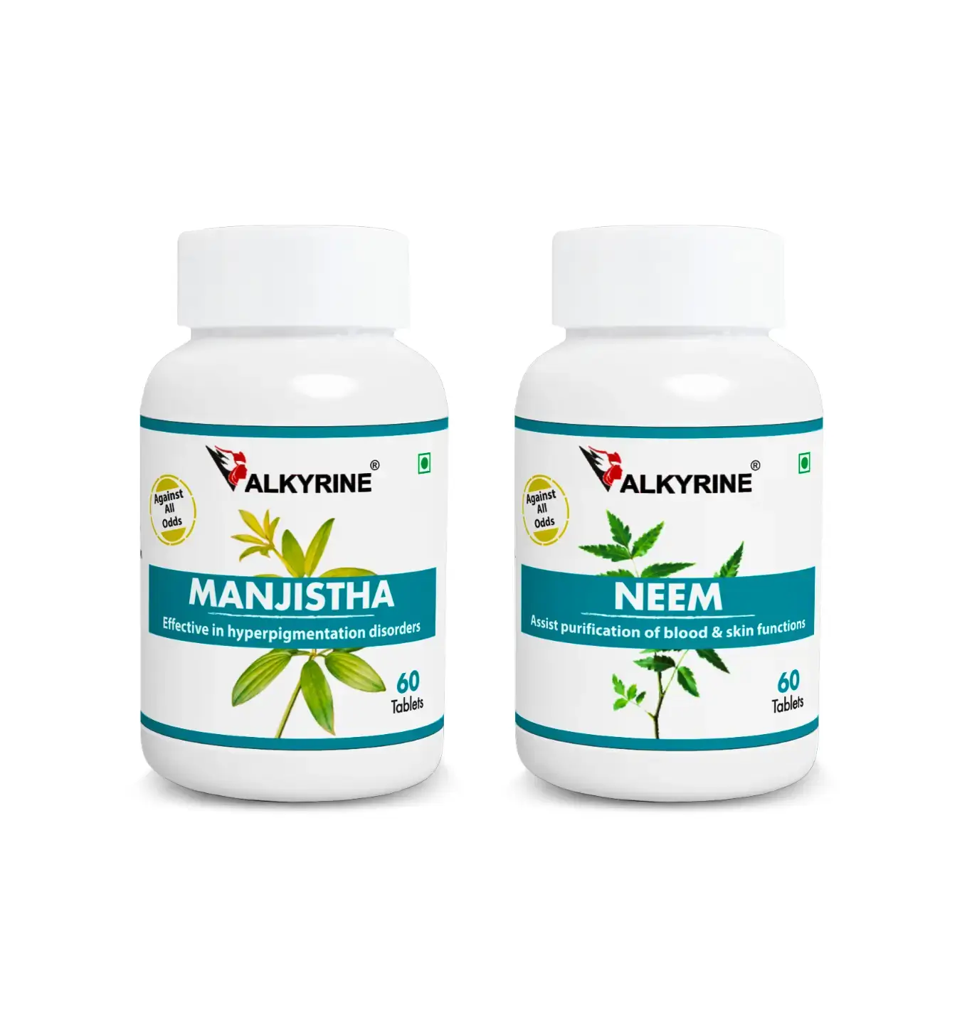 Skin Care Kit, For Skin Glowing (Manjistha _ Neem) Neem and Manjistha Tablets