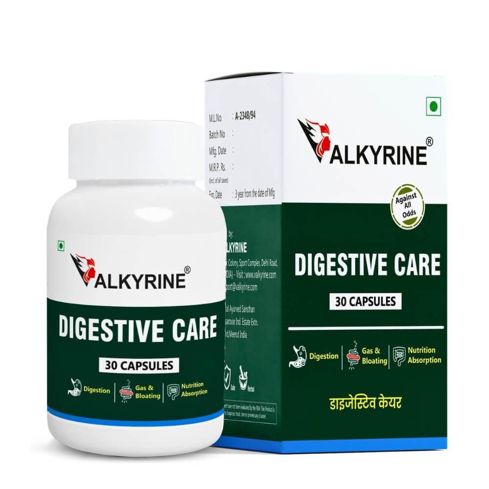 Valkyrine Digestive Care Capsules - Ayurvedic Gut Health Formula