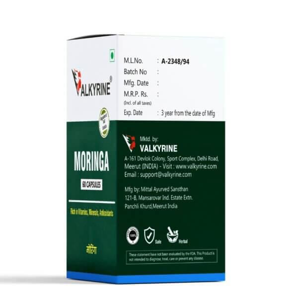 Moringa Capsules vs Synthetic Multivitamins - Infographic